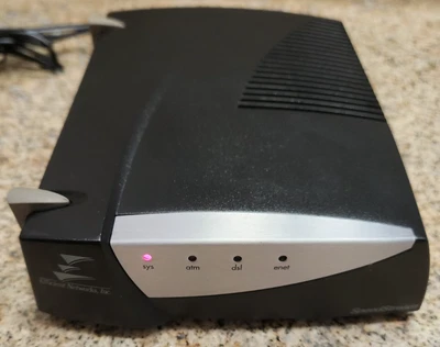 SpeedStream 5260 Ethernet ADSL DSL bridge Modem Efficient Networks Inc NO Plug J - Image 1 of 4