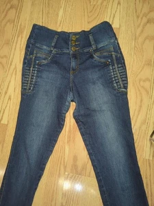 VINTAGE CHNT SKINNY JEANS Sz 12 (Read Description) - Picture 1 of 10