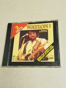 WAYLON JENNINGS WAYLON! CD, 1987 RCA JAPAN IMPORT DISC PAAR DOUBLE PLAY - Bild 1 von 4