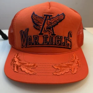Cappello Berretto Vintage Auburn Tigers SnapBack Arancione Regolabile - Foto 1 di 6