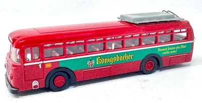 Brekina 1:87 Büssing 6500 T Linienbus Königsbacher - 1:87 H0 HO - Bild 1 von 4