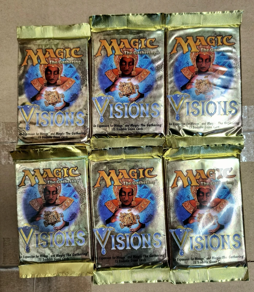 Magic: The Gathering Visions Sealed Collectible Card Game Packs