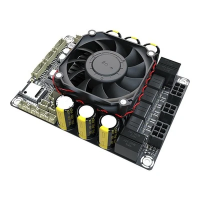 4x100W Class D Amplifier Board Bluetooth 5.0 Audio Amp Board ADAU1701 DSP JAB5* - Image 1 of 4