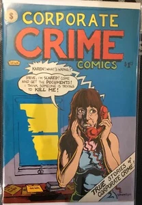 CORPORATE CRIME COMICS v1/01 RAW A (1ST PRINT, STAINED) 1977 KSEU - Bild 1 von 5