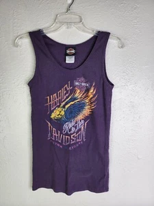 Camiseta sin mangas grande para mujer Harley Davidson acanalada Minneapolis St Paul MN ciudades gemelas - Imagen 1 de 10