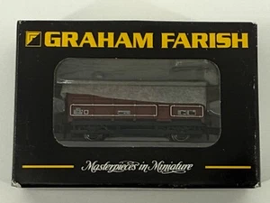Graham Farish N Scale 373-328 20 Ton Toad Brake Van BR Bauxite S&T USED w/ Box - Picture 1 of 8