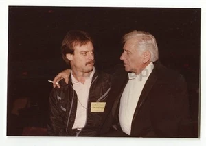 Leonard Bernstein - Ballet Legend - Candid Photo by Peter Warrack - Unpublished - Picture 1 of 1