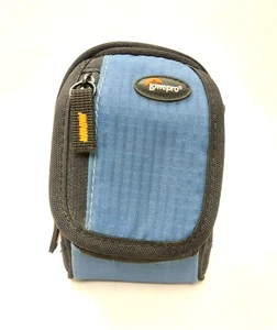 Lowepro Camera Case Ridge 30 Waist Belt Camera Bag 5x3x1.5 Blue/Black Electronic - Picture 1 of 7