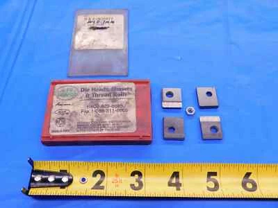 4pcs NEW GREENFIELD C83402 M4.0-.7mm C3 10-32W CARBIDE THREADING CHAMFER INSERTS - Image 1 of 3