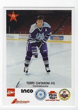 1990-91 Sudbury Wolves (OHL) Terry Chitaroni