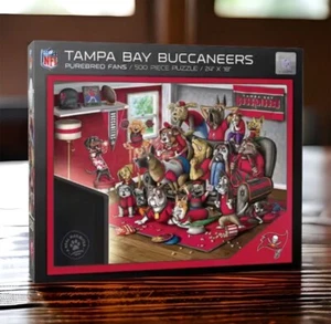 Puzzle 500 pezzi Tampa Bay Buccaneers appassionati di sport di calcio - Amanti dei cani - Foto 1 di 2