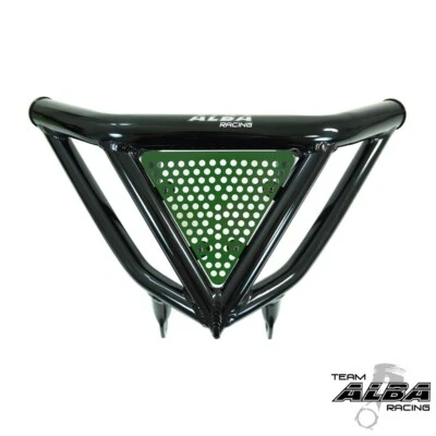 LTR 450 Intimidator Front Bumper Green and Black Screens Alba Racing 195 N3 BD - Image 1 of 2