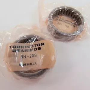 Lot of 2 - NEW Torrington BH-208 Needle Roller Bearings B:1.25" OD:1.62" W:0.50" - Picture 1 of 1