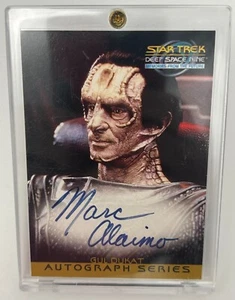 Marc Alaimo Signed Skybox Card A16 - Star Trek Deep Space Nine Memories - Picture 1 of 2