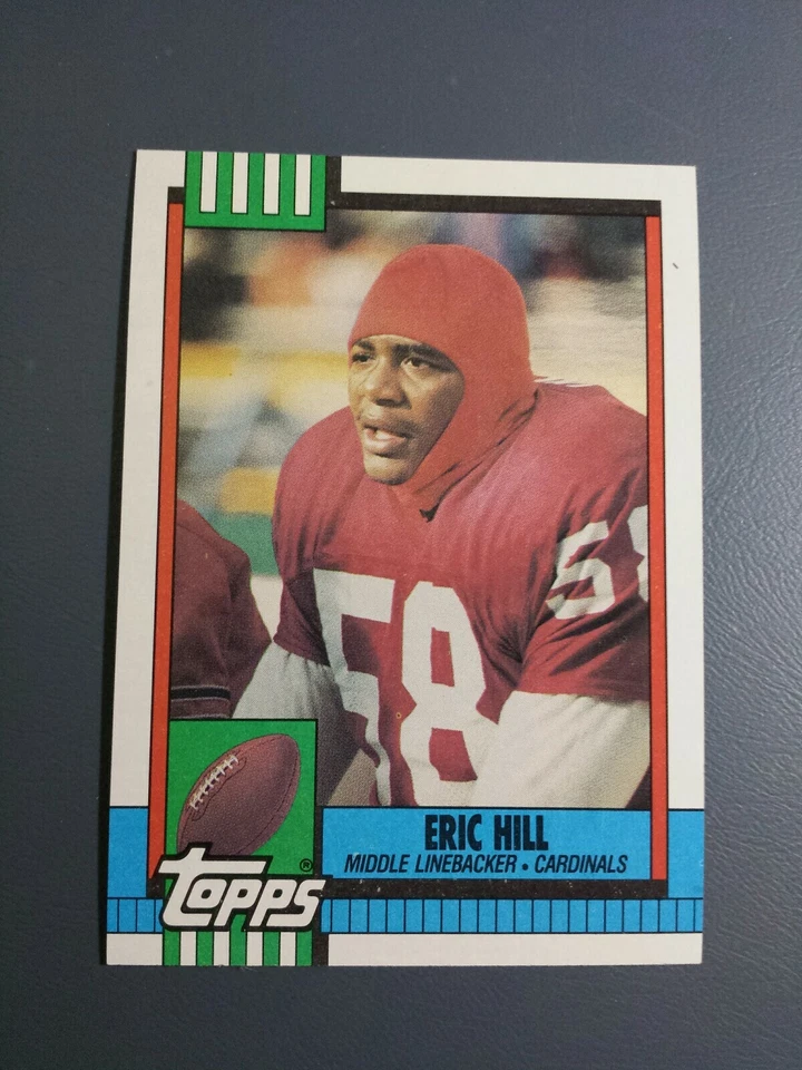 ERIC HILL 1990 TOPPS FOOTBALL Card # 432 C1799 - Image 1 of 1