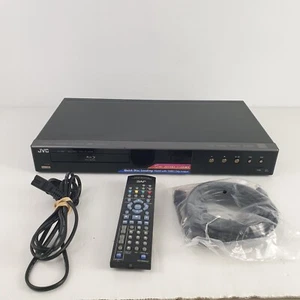 JVC XV-BP1 Bluray Disc HDMI Player with Remote + HDMI Cable - Picture 1 of 10