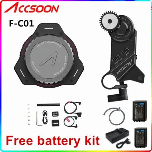 Accsoon F-C01 Wireless Frequency Hopping Follow Focus System Camera Motor Gear - Image 1 of 4