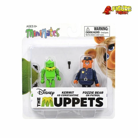 The Muppets Minimates Series 3 Kermit as Constantine & Fozzie Bear on Patrol Cover
