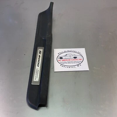 Honda S2000 2006 diestro alféizar lateral/panel rasguño para pasajeros - negro - OEM Foto 1 de 4