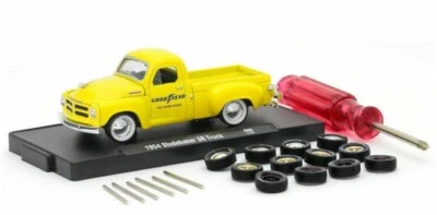 M2 MACHINES 1:64 GOOD YEAR 1954 STUDEBAKER 3R TRUCK DIECAST CAR 34001-06 17-08 - Image 1 of 2