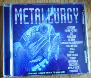Metallurgy CD Picture : Sepultura/Young Gods/Dawn/Faith No More/Fear Factory ... - Photo 1/3
