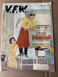 VTG V.F.W. Magazine September  1960 VFW Bowling League - Bild 1 von 5