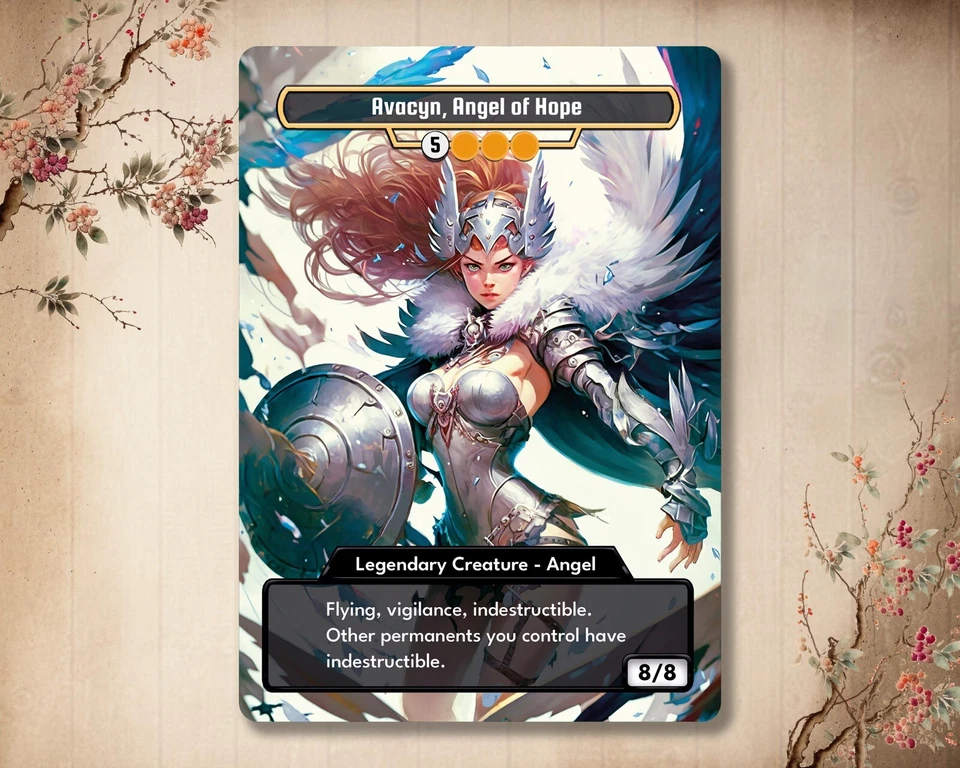 Avacyn, Angel of hope - MTG Custom Card - Alter Magic: The Gathering Card  - Imagen 1 de 1