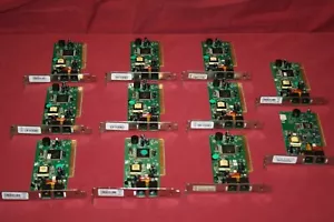 Lot of 11 Dell/Zoom Telephonics 3025C V.92 PCI 56 Kbps Modem Card RJ11C - Picture 1 of 4