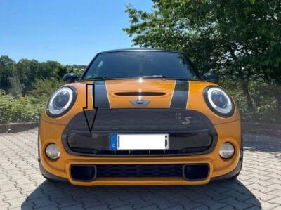 BARRA PER GRIGLIA RADIATORE NERO LUCIDO PER MINI COOPER S F55 F56 F57 Cabrio - Immagine 1 di 4