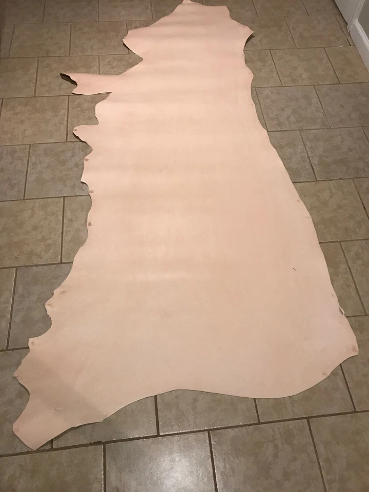 6/7oz. veg tan tooling leather holster craft belt sheath 22 to 25 square feet - Image 1 of 1