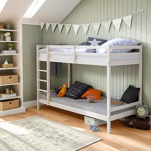 Etagenbett 90x200 2 Kinder Hochbett Bett Doppel Stockbett Spielbett Homestyle4u - Bild 1 von 8