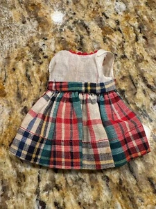 Vintage Vogue Tagged Doll Dress Hook Back - Picture 1 of 8