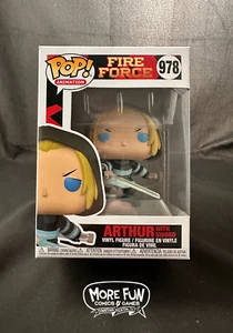 Funko Pop! Animation: Fire Force - Arthur with Sword #978 - NEW - Picture 1 of 3