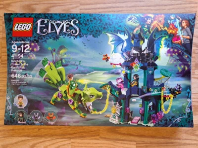 New Lego Elves NOCTURA'S TOWER THE EARTH FOX RESCUE 41194 Sealed 2018 Mint MIMB - Image 1 of 4