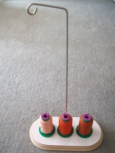 Machine Embroidery Thread Holder/Stands 3 spools - Picture 1 of 3