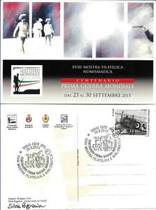 Postkarte Hundertjahrfeier Erster Weltkrieg. Philatelistischer Kreis Attest 2015 - Bild 1 von 1