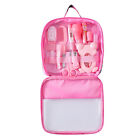 13x Newborn Baby Kids Nail Hair Health Care Infant Grooming Brush Kit Gift Pink