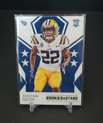 2020 Panini Rookies & Stars 197 Kristian Fulton Titans Rookie Card - Image 1 of 2
