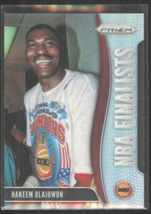 2019-20 Panini Prizm NBA Finalists Silver Hakeem Olajuwon Houston Rockets #10 - Picture 1 of 2