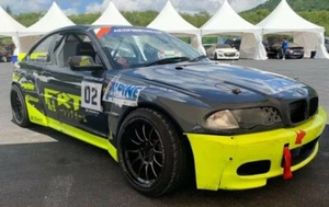 FIT FOR BMW E46 2 DOORS COUPE B.A.R STYLE WIDE FENDERS BODY KIT - Picture 1 of 5