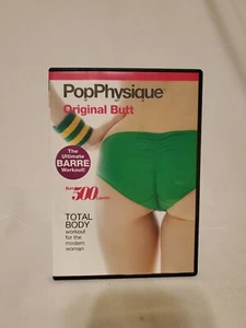PopPhysique Original Butt The Ultimate Barre Workout Fitness DVD - Picture 1 of 2
