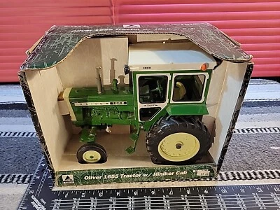 Ertl Oliver 1655 w/Hiniker Cab 1/16 Diecast Farm Tractor Replica Collectible - Image 1 of 4