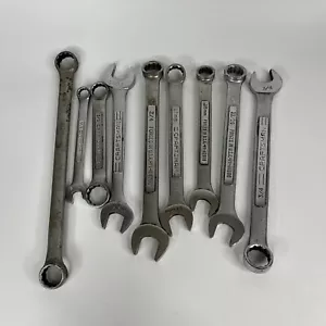 Mixed Lot of 9 CRAFTSMAN Forged Combo and Open-End Metric Wrenches Tool Lot - Picture 1 of 7
