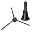 Clarinet Stand Portable Folded Black Tripod Durable Musical Instrument Acces Hen