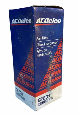 Filtro de combustible de gasolina GF831 AC Delco nuevo para Chevy Olds Chevrolet Trailblazer Envoy H2 Foto 1 de 4