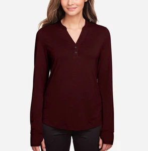 North End NE400W Ladies Jaq Snap Up Stretch Performance Pullover - Active Fit - Picture 1 of 31