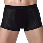 Boxer Briefs Underwear Shorts Men Knickers Panties Summer Ice Silk Mesh Soft ,