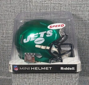 New York Jets 2019 to 2023 Mini Speed Throwback Helmet NFL New In Box - Picture 1 of 6