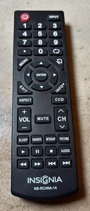 Telecomando Insignia NS-RC4NA-14 per TV Select Insignia Nero Testato Funzionante - Foto 1 di 4
