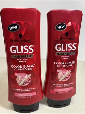 Paquete de 2 acondicionadores Gliss Color Guard 13,6 onzas 400 ml Foto 1 de 2